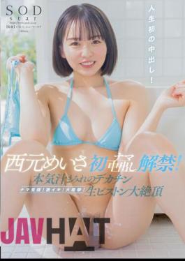 Mosaic STARS-841 Ban On First Raw Vaginal Cum Shot! Raw Awakening! Fierce Orgasm! Big Convulsions! Serious Juice Covered Big Penis Raw Piston Large Cum Meisa Nishimoto