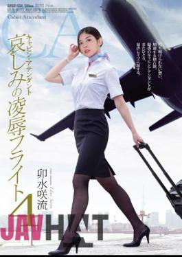 Mosaic SHKD-634 Cabin Attendant Sorrow Of Humiliation Flight 4 Thin Saki-ryu