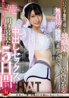 JUQ-537 I Was Carried Away By The Unconscious Temptation Of My Childhood Friend Who Always Spent Time In Her Underwear, And For Five Days I Spent All My Time Having Creampie Sex. I Am A Freeloader Who Has Crossed The Line Many Times With My First Love, Hito (my Brother's Wife). Hikaru Miyanishi