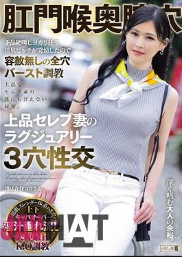 MISM-317 Vaginal Hole In The Back Of The Anus And Throat. A Slutty Bitch Who Screams Vulgarly And Does Yoga Crazy Gets Horny, So She Is Trained To Burst Into All Holes Without Mercy. Luxury 3-hole Sex With A Classy Celebrity Wife. Mr. Kou, Who Lives In Minato Ward