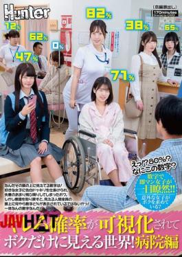 Mosaic HUNTC-340 What!?80%?What Is This Number?The Probability Of Doing It Is Visualized, And It's Only Me To See!Hospital Edition What's The Numbers You See Above Your Head!